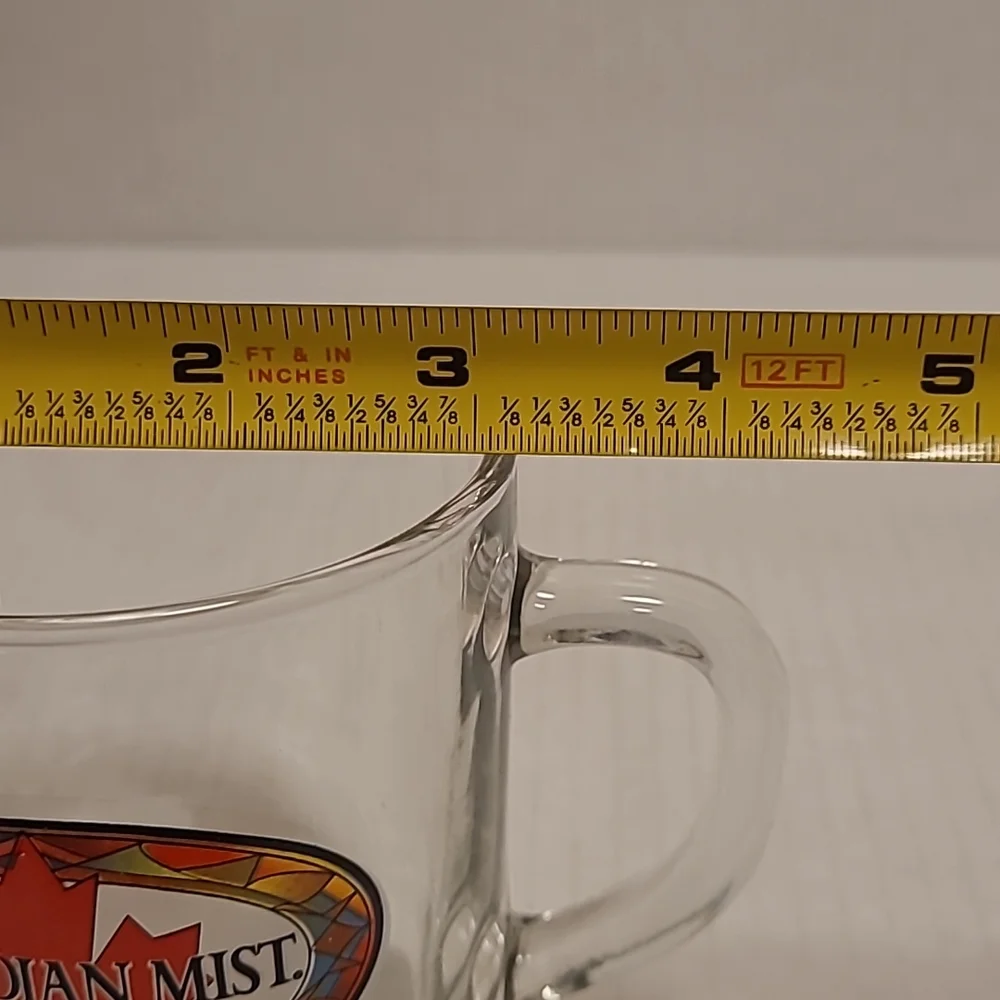Set of 4 Vintage Canadian Mist Whiskey Mugs